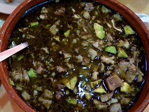 pozole negro